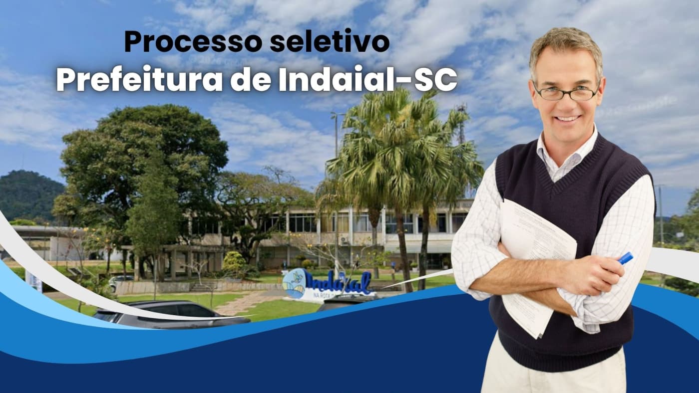 Prefeitura de Indaial abre processo seletivo na educação com salários de até R$ 5,2 mil
